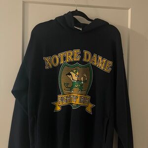 Vintage Notre Dame Fighting Irish Hoodie